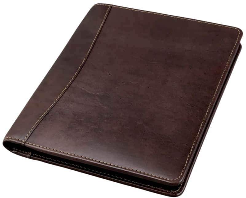 Alassio Konferenzmappe MONACO 19 x 2,5 x 23 cm Dunkelbraun