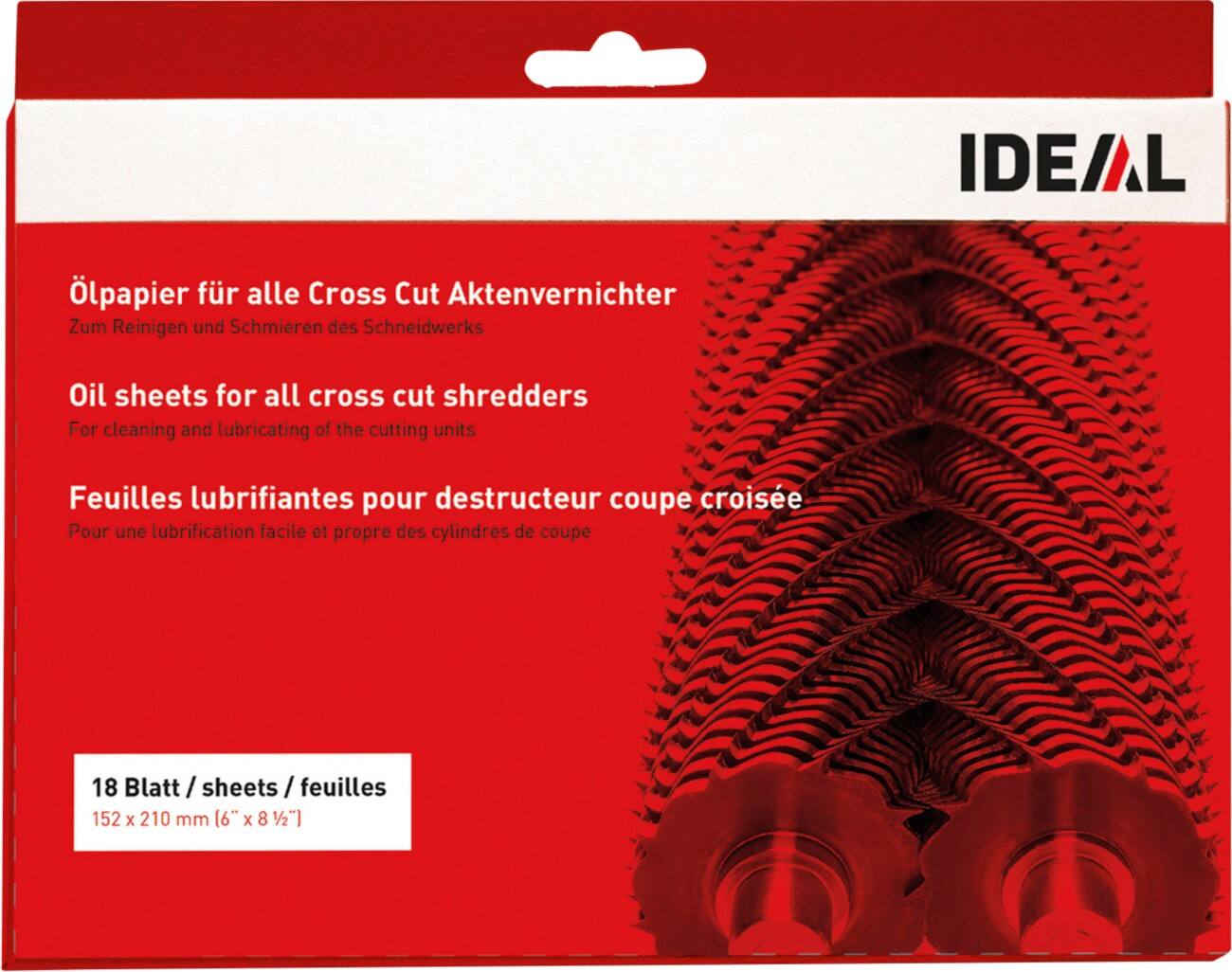 IDEAL Ölpapier 18 Blatt