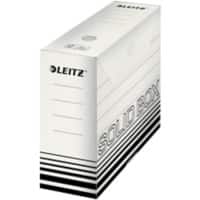 Leitz Solid Archivschachteln 6128 900 Blatt A4 Weiß Karton 10 x 25,7 x 33 cm 10 Stück