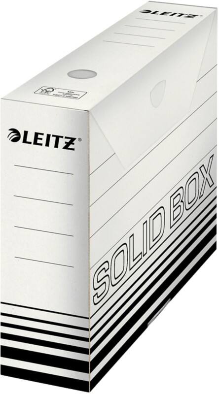 Leitz Archivbox 61270001 A4 Karton 8 (B) x 33 (T) x 25,7 (H) cm Weiß  10 Stück
