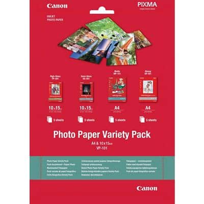 Canon Inkjet Fotopapier Fotopapier Glänzend Weiß 20 Blatt