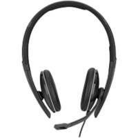 EPOS Sennheiser SC 165 USB Kabelgebundenes Headset mit Kopfbügel mit Geräuschunterdrückung Mikrofon Schwarz