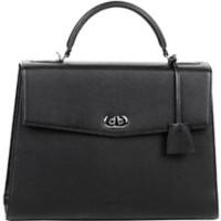 SOCHA Damen Laptoptasche Audrey Black 13.3 " Kunstleder Schwarz 40 x 12 x 28,5 cm