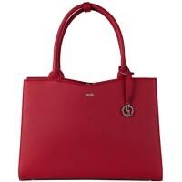 SOCHA Damen Laptoptasche Straight Line Red 15.6 " Kunstleder Rot 42 x 13 x 31,5 cm