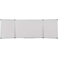Bi-Office Earth Klappbares Whiteboard Magnetisch Beidseitig 90 (B) x 60 (H) cm Weiß