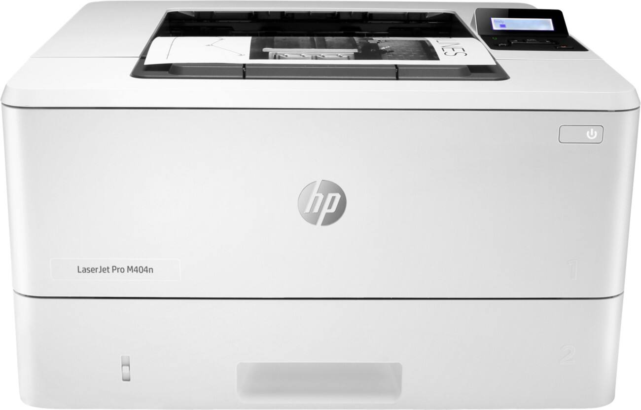 HP LaserJet Pro M404n Mono Laser Drucker DIN A4 Schwarz, Rot W1A52A#B19