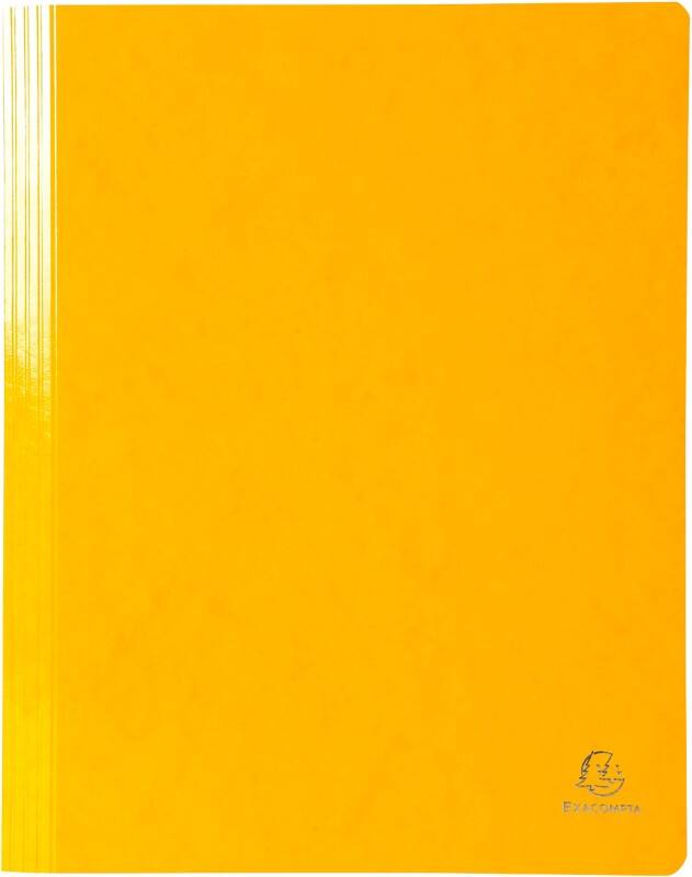 Exacompta Iderama Schnellhefter DIN A4 Gelb Beschichteter Karton 355 g/m² 25 Stück