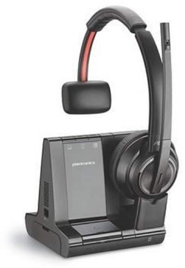 Plantronics Savi 8200 Series W8210-M - Microsoft - Headset - On-Ear - DECT 6,0 / Bluetooth - kabellos (207322-02)