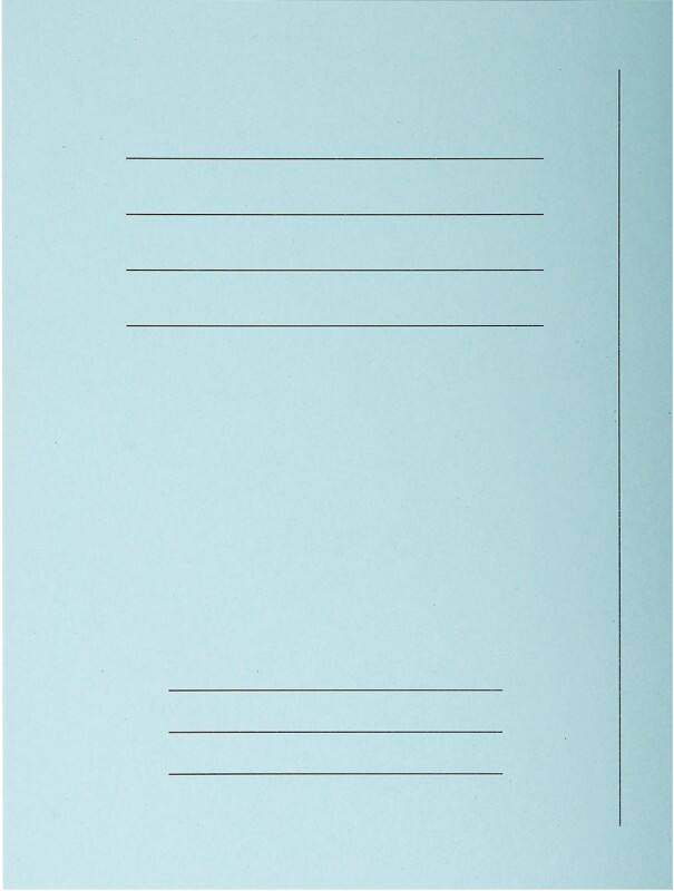 Exacompta Forever Aktendeckel DIN A4 Blau Manila Recycelt 100% 220 g/m² 250 Stück