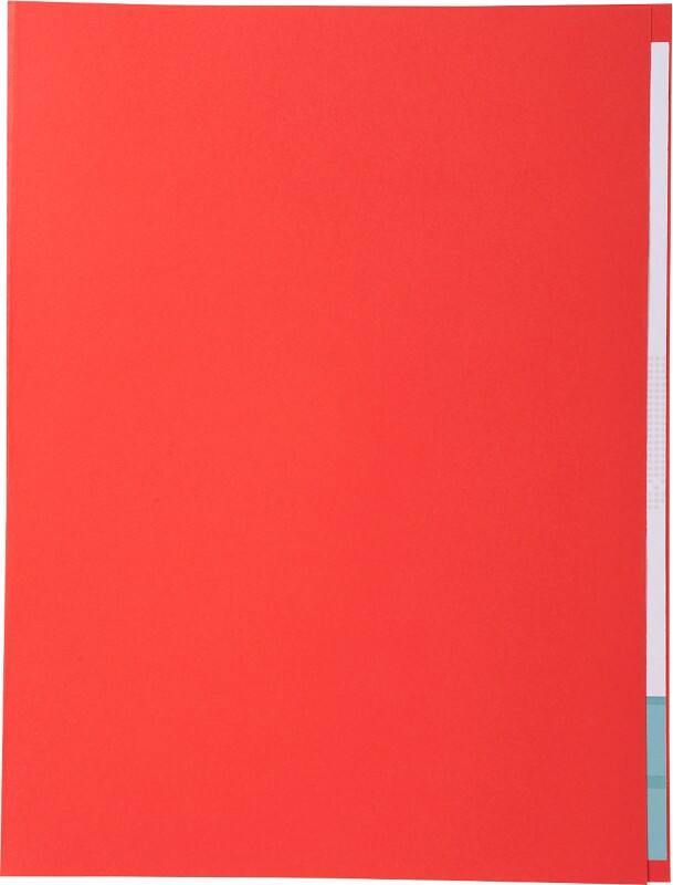 Exacompta Forever Aktendeckel DIN A4 Rot Manila Recycelt 100% 170 g/m² 500 Stück