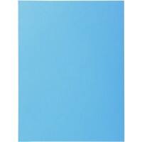Exacompta Super Aktendeckel DIN A4 Blau Pappkarton 160 g/m² 500 Stück