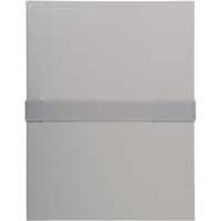 Exacompta Dokumentenmappe 630E DIN A4 Balacron 24 (B) x 32 (H) cm Grau 10 Stück