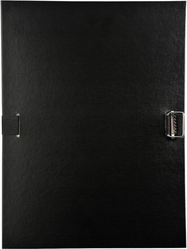 Exacompta Dokumentenmappe 30116H DIN A4 Schwarz Polypropylen 24 x 32 cm 10 Stück