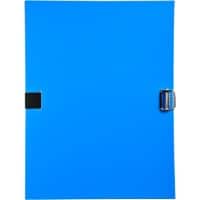 Exacompta Dokumentenmappe 30105H DIN A4 Hellblau Recycelter Karton 24 x 32 cm 10 Stück