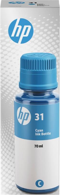 HP 31 Original Nachfülltinte 1VU26AE Cyan