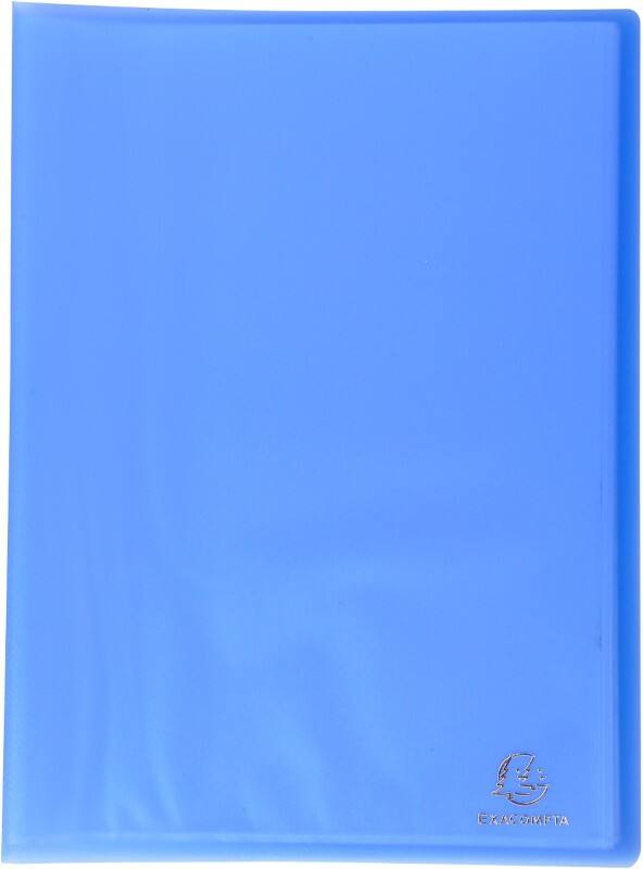 Exacompta Präsentationsmappe Chromaline 85462E Blau Polypropylen 12 Stück