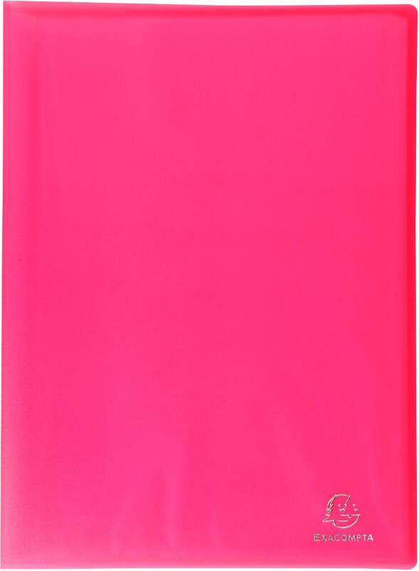 Exacompta Präsentationsmappe Chromaline 85465E Rot Polypropylen 12 Stück