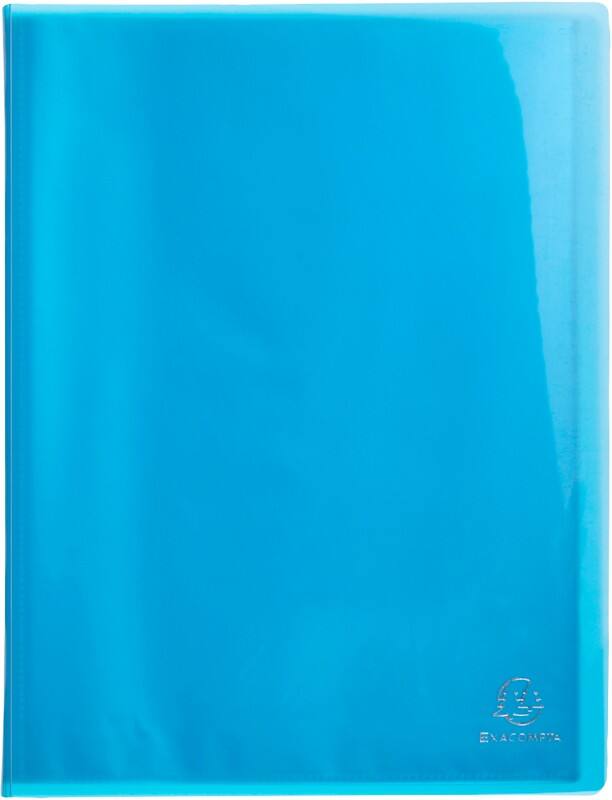 Exacompta Präsentationsmappe Iderama 85872E Hellblau Polypropylen 12 Stück