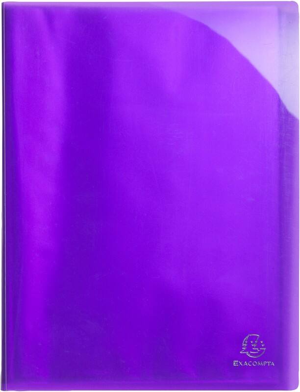 Exacompta Präsentationsmappe Iderama 85876E Lila Polypropylen 12 Stück