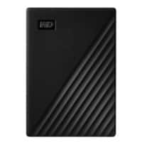 Western Digital 1 TB Festplatte Tragbar Extern My Passport USB 3.2 Typ A Automatische Sicherung, Kennwortschutz Schwarz