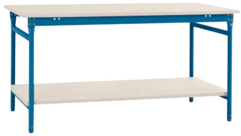 Manuflex Basis Beistelltisch UDL 750 x 500 x 780 mm