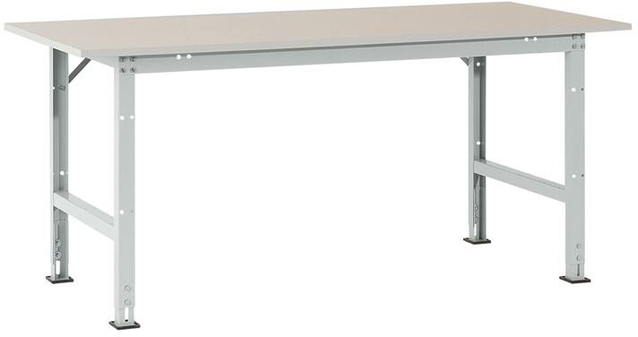 Manuflex Stationär Packtisch PACKPOOL 1.1 Melanin Hellgrau 1.500 x 800 x 870 mm