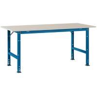 Manuflex Stationär Packtisch PACKPOOL Brillantblau 1.500 x 800 x 870 mm