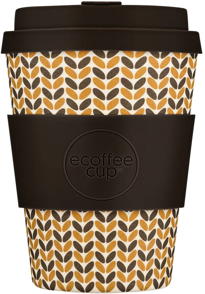 Ecoffee Cup Kaffeebecher Threadneedle 350 ml Braun