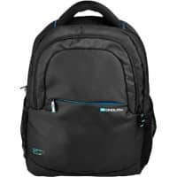 Monolith Laptop-Rucksack Blue Line 3312 15.6 " Recycelter Kunststoff Schwarz 32 x 14 x 43 cm