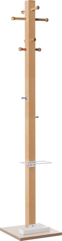 meet powered by PAPERFLOW Garderobenständer easyCloth 10 Haken Weiß