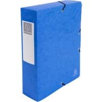 Exacompta Archivboxen 50832E DIN A4+ Blau Manila Karton 25 x 33 cm 6 Stück