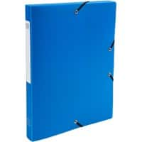 Exacompta Archivboxen 59682E DIN A4 Blau Polypropylen 25 x 33 cm 8 Stück