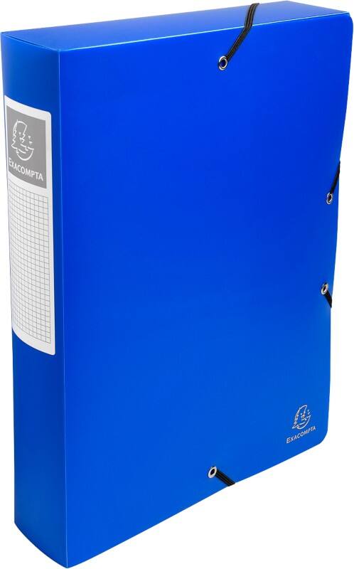 Exacompta OpaK Archivbox 5980E A4 PP (Polypropylen) 25 (B) x 33 (H) cm Färbig sortiert 6,0 cm 8 Stück