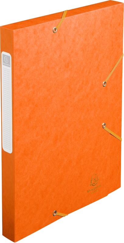 Exacompta Archivbox 18517H A4 Karton 25 (B) x 33 (H) cm Orange 2,5 cm 25 Stück