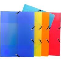 Exacompta Sammelmappe 55877SE DIN A4 Farbig sortiert Polypropylen 24 x 32 cm 50 Stück