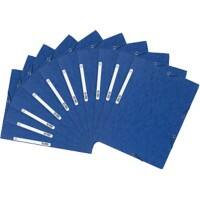 Exacompta Sammelmappe 55502SE DIN A4 Blau Beschichteter Manila Karton 24 x 32 cm 50 Stück