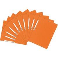 Exacompta Sammelmappe 55504SE DIN A4 Orange Beschichteter Manila Karton 24 x 32 cm 50 Stück