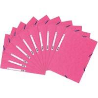 Exacompta Sammelmappe 55520SE DIN A4 Rosa Beschichteter Manila Karton 24 x 32 cm 50 Stück