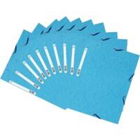 Exacompta Sammelmappe 55519SE DIN A4 Türkis Beschichteter Manila Karton 24 x 32 cm 50 Stück