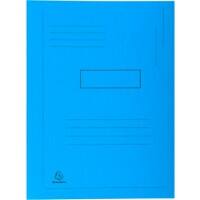 Exacompta Präsentationsmappe 445006E DIN A4 Hellblau Karton 24 x 32 cm 50 Stück