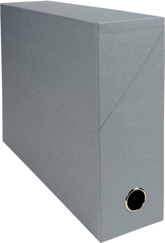 Exacompta Archivbox 89526E A4 Pappkarton 9,5 (B) x 34,5 (T) x 26 (H) cm Grau 9,0 cm 5 Stück