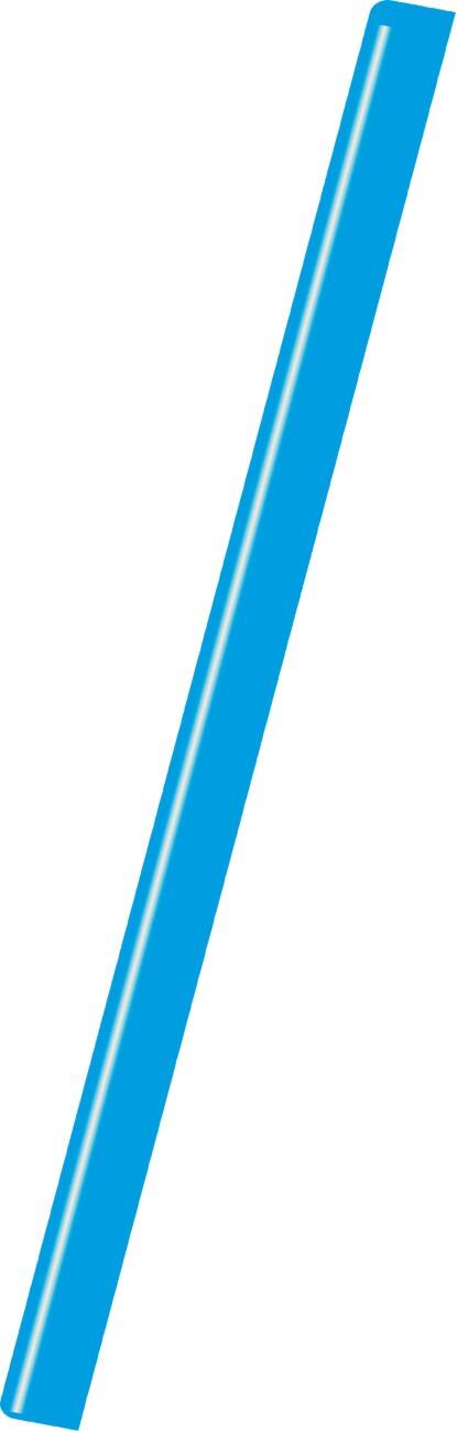 Exacompta Klemmschienen 397083E DIN A4 Blau PVC 0,3 x 29,7 cm 25 Stück