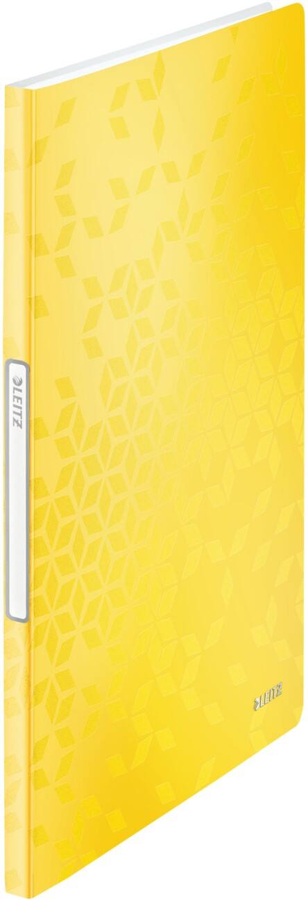 Leitz WOW Sichtbuch A4 20 Hüllen Polypropylen Gelb 23,1 x 31 x 1,3 cm