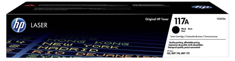 HP 117A Original Tonerkartusche W2070A Schwarz