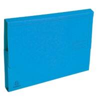 Exacompta Dokumentenmappe 46972E Blau Recyclingkarton 100 Stück