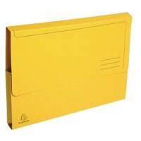 Exacompta Dokumentenmappe 46979E Gelb Recyclingkarton 100 Stück