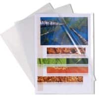 Exacompta Klarsichthülle Transparent PP (Polypropylen) 200 Mikron 100 Stück