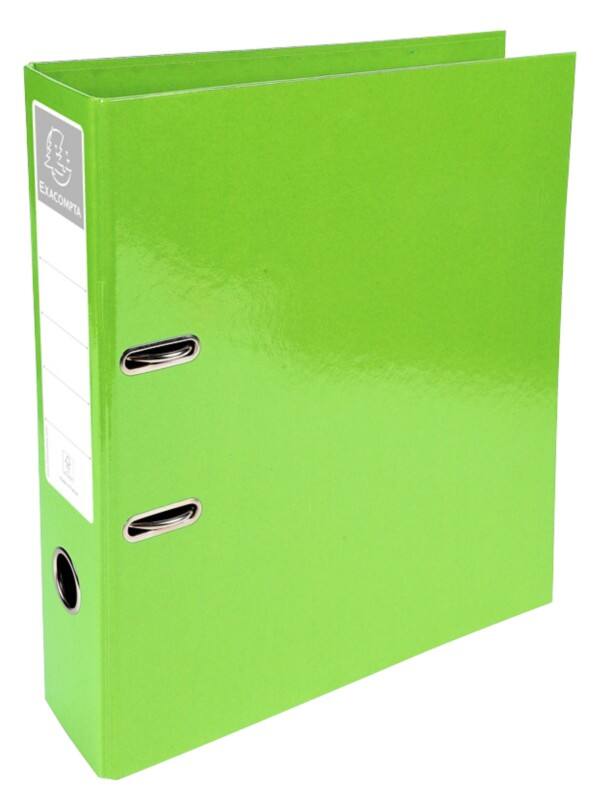 Exacompta Iderama Ordner Breit A4 70 mm Anisgrün 2 Ringe 53623E PVC (Polyvinylchlorid) Hochformat 10 Stück