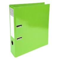 Exacompta Ordner A4 70 mm Grün 2 Ringe 53623E Manilakarton Hochformat 10 Stück