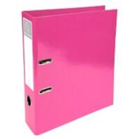 Exacompta Iderama Breit Ordner A4 70 mm Rosa 2 Ringe 53624E Pappkarton Glänzend Hochformat  10 Stück